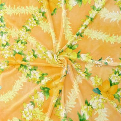 Hula Fabric / Hibiscus / JKH-608-YE