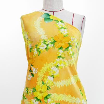 Hula Fabric / Hibiscus / JKH-608-YE