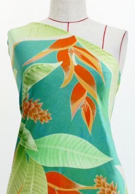 Hula Fabric / Heliconia / JKH-610-GR