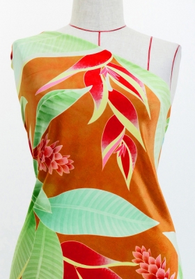 Hula Fabric / Heliconia / JKH-610-OR