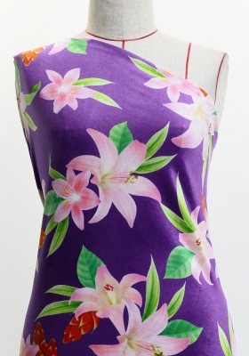 Hula Fabric / Lily / JKH-612-PU