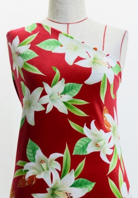 Hula Fabric / Lily / JKH-612-RD