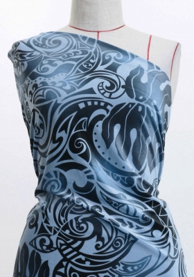 Hula Fabric / Kahiko&Honu / JKH-614-GY