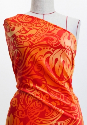 Hula Fabric / Kahiko&Honu / JKH-614-RD