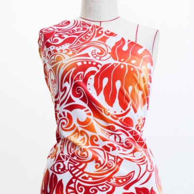 Hula Fabric / Kahiko&Honu / JKH-614-WHOR
