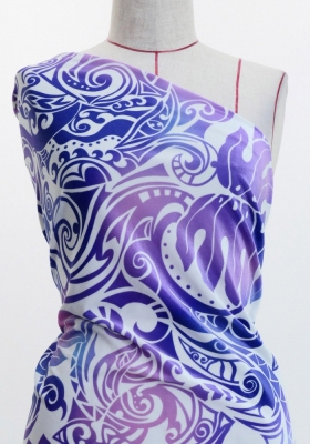 Hula Fabric / Kahiko&Honu / JKH-614-WHPU