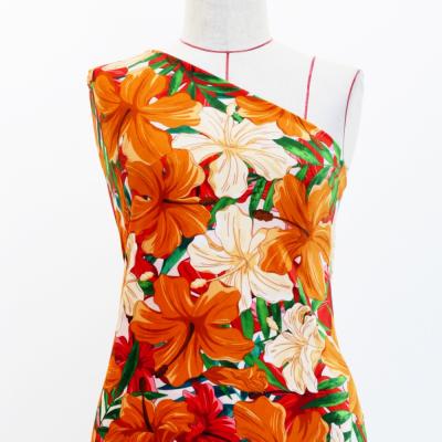 Hula Fabric / Hibiscus / JKH-616-OR