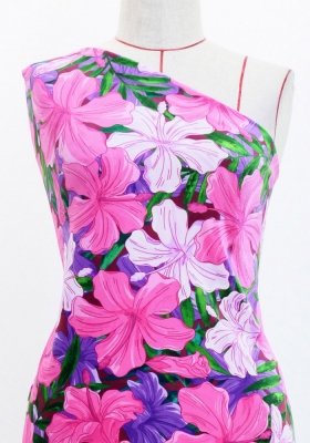 Hula Fabric / Hibiscus / JKH-616-PI