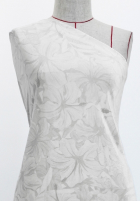 Hula Fabric / Hibiscus / JKH-616-WH