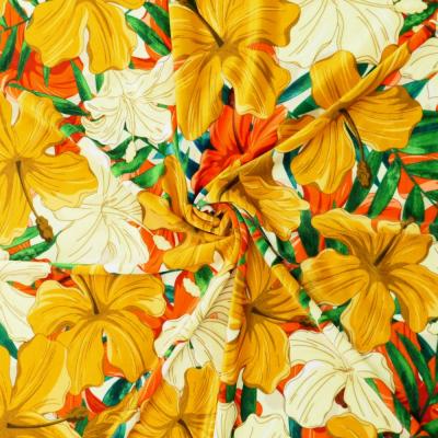 Hula Fabric / Hibiscus / JKH-616-YE