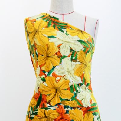 Hula Fabric / Hibiscus / JKH-616-YE