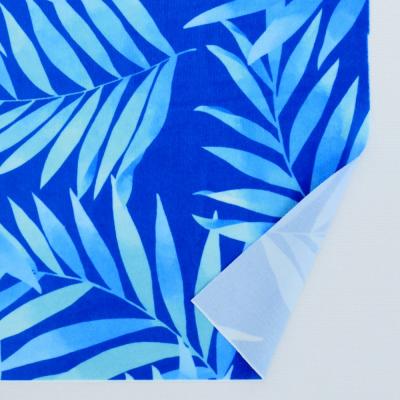 Hula Fabric / Hawaiian Leaf / JKH-620-BL