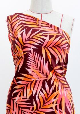 Hula Fabric / Hawaiian Leaf / JKH-620-BROR