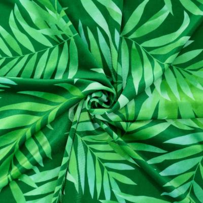Hula Fabric / Hawaiian Leaf / JKH-620-GR