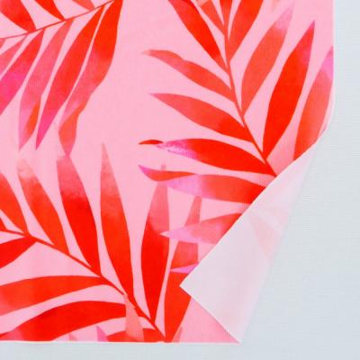 Hula Fabric / Hawaiian Leaf / JKH-620-RD