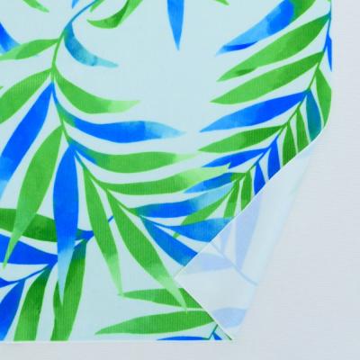 Hula Fabric / Hawaiian Leaf / JKH-620-WHGR