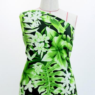 Hula Fabric / Hibiscus / JKH-622-GR