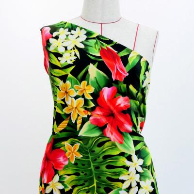 Hula Fabric / Hibiscus  / JKH-622-RDBK