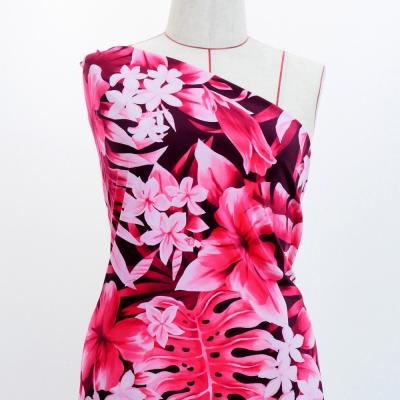 Hula Fabric / Hibiscus / JKH-622-RD
