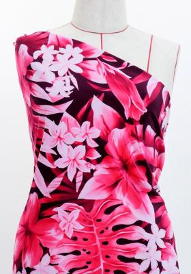 Hula Fabric / Hibiscus / JKH-622-RD
