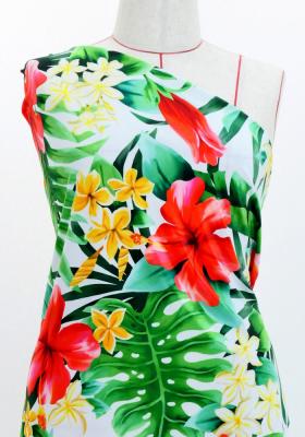 Hula Fabric / Hibiscus / JKH-622-RDWH