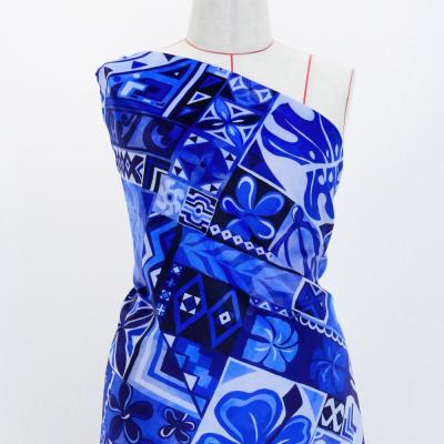 Hula Fabric / Square Design / JKH-626-BL