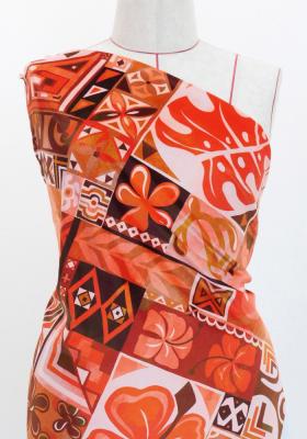 Hula Fabric / Square Design / JKH-626-OR