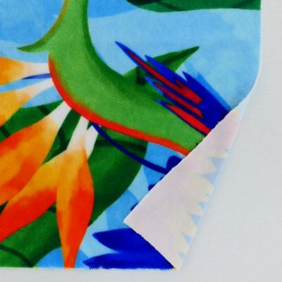 Hula Fabric / Tropical Bird / JKH-632-BL