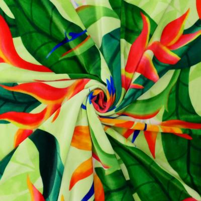 Hula Fabric / Tropical Bird / JKH-632-GR