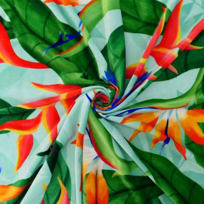 Hula Fabric / Tropical Bird / JKH-632-LBL