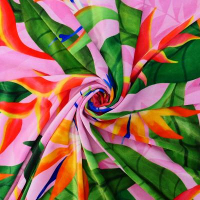 Hula Fabric / Tropical Bird / JKH-632-PI