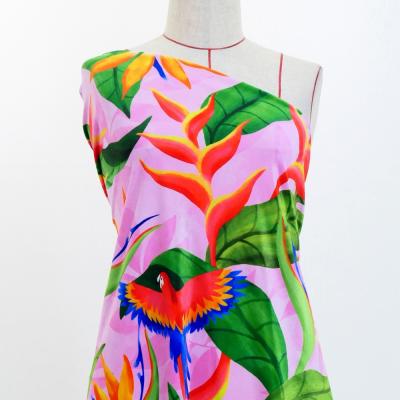 Hula Fabric / Tropical Bird / JKH-632-PI
