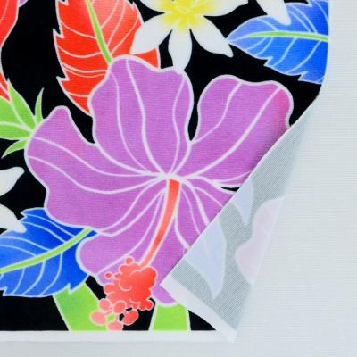 Hula Fabric / Hibiscus / JKH-636-BKBL