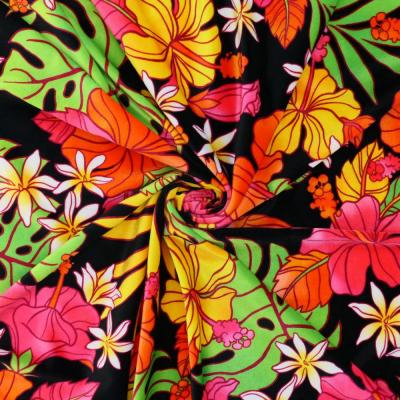 Hula Fabric / Hibiscus / JKH-636-BKOR