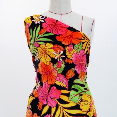 Hula Fabric / Hibiscus / JKH-636-BKOR