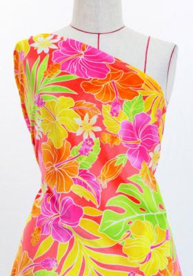 Hula Fabric / Hibiscus / JKH-636-OR
