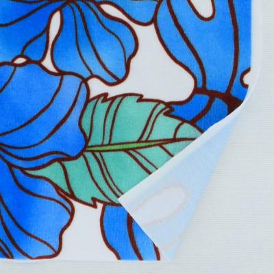 Hula Fabric / Hibiscus / JKH-636-WHBL