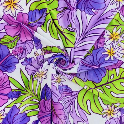 Hula Fabric / Hibiscus / JKH-636-WHPU