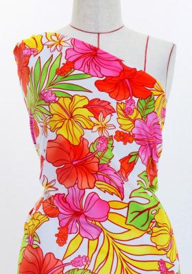 Hula Fabric / Hibiscus / JKH-636-WHRD