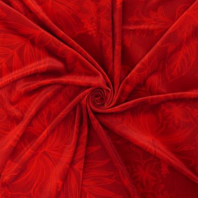 Hula Fabric / Hibiscus / JKH-638-RD