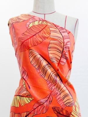 Hula Fabric / Banana Leaf / JKH-640-OR