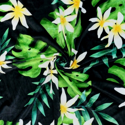 Hula Fabric / Tiare / JKH-642-BK