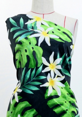 Hula Fabric / Tiare / JKH-642-BK