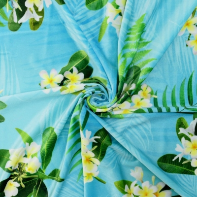 Hula Fabric / Plumeria / JKH-644-LBL