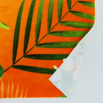 Hula Fabric / Plumeria / JKH-644-OR