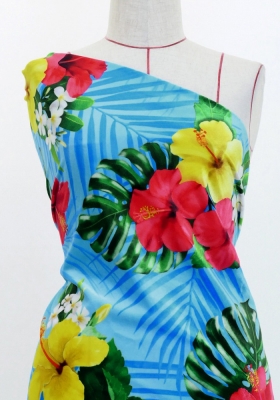 Hula Fabric / Hibiscus / JKH-646-LBL