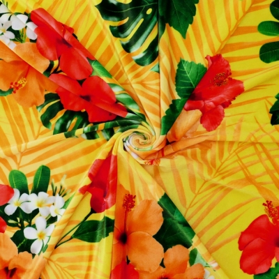 Hula Fabric / Hibiscus / JKH-646-OR