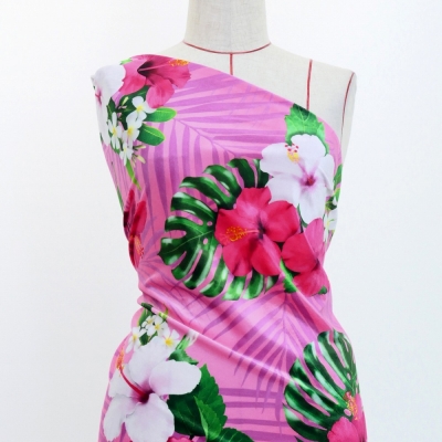 Hula Fabric / Hibiscus / JKH-646-PI
