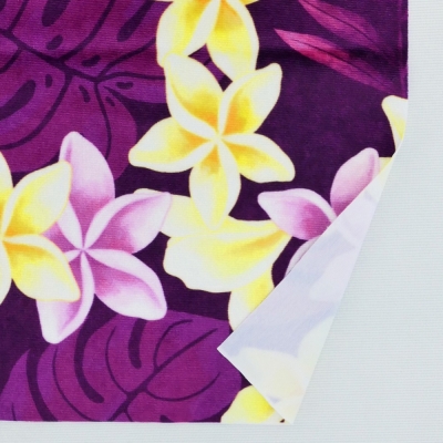 Hula Fabric / Plumeria Lei / JKH-648-PU