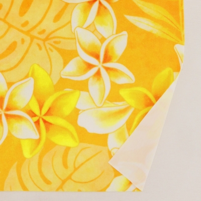 Hula Fabric / Plumeria Lei / JKH-648-YE
